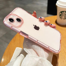 Load image into Gallery viewer, Luxury Fluorescence Phone Case For iPhone 13 14Pro Max 14 Plus Shockproof Clear Soft Silicone Cover Shockproof Thin Transparent Case  Drop Protection for iPhone
