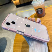 Load image into Gallery viewer, Luxury Fluorescence Phone Case For iPhone 13 14Pro Max 14 Plus Shockproof Clear Soft Silicone Cover Shockproof Thin Transparent Case  Drop Protection for iPhone
