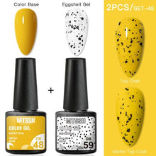 Load image into Gallery viewer, Luxury Gel Nail Polish Permanent Glossy Matte Egg Effect Elegant Stylish Eggshell Design For Women And Lady Nail Gel
