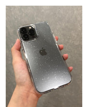 Load image into Gallery viewer, Luxury Glitter Bumper Clear Case for IPhone 14 13 12 11 Pro Max Mini X XS Max XR Cute Shining Shockproof Silicone Cover Hard Back Shockproof Protective Phone Cover For iPhone
