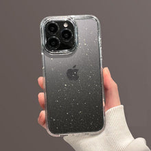 Load image into Gallery viewer, Luxury Glitter Bumper Clear Case for IPhone 14 13 12 11 Pro Max Mini X XS Max XR Cute Shining Shockproof Silicone Cover Hard Back Shockproof Protective Phone Cover For iPhone
