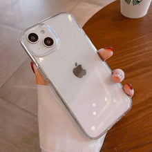 Load image into Gallery viewer, Luxury Glitter Bumper Clear Case for IPhone 14 13 12 11 Pro Max Mini X XS Max XR Cute Shining Shockproof Silicone Cover Hard Back Shockproof Protective Phone Cover For iPhone
