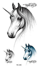 Load image into Gallery viewer, Luxury Head Deer Waterproof Temporary Stickers Tattoo Modern Colorful Tatoo For Women Men
