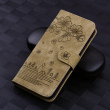 Load image into Gallery viewer, Luxury Leather Flip Phone Case For iPhone 14 13 Pro Max 11 12 Mini XR X XS Max Magnetic Wallet Bracket Cover PU Leather Stylish Case with Credit Card Holder Flip Drop Protection Shockproof Phone Cover
