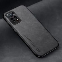 Load image into Gallery viewer, Luxury Leather Magnetic Case For Xiaomi Redmi Note 11 10 9 11E Pro 11S 10S 12 12X 10C POCO X3 NFC Pro F3 Covers With Metal Plate  Leather Premium Back Cover Mobile Phone Case Flexible Protective Ultra Thin Scratchproof Phone Cover
