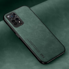 Load image into Gallery viewer, Luxury Leather Magnetic Case For Xiaomi Redmi Note 11 10 9 11E Pro 11S 10S 12 12X 10C POCO X3 NFC Pro F3 Covers With Metal Plate  Leather Premium Back Cover Mobile Phone Case Flexible Protective Ultra Thin Scratchproof Phone Cover

