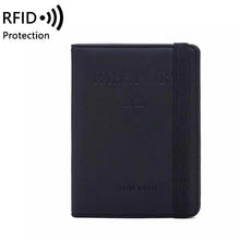 Load image into Gallery viewer, Luxury Leather Passport Elegant Cover Travel Passport Wallet Holder Document Organizer Case Men And Women Accessories
