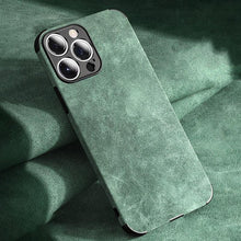 Load image into Gallery viewer, Luxury Leather Phone Case For iPhone 14 13 12 11 Pro Max Mini X XS XR 7 8 Plus SE Retro Solid Color Soft Silicone Cover PU Leather Classic Luxury Business Slim Cover Non-Slip Anti Scratch Full Protective Phone Cases

