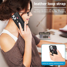 Load image into Gallery viewer, Luxury Leather Phone Case For iPhone 14 13 12 Mini 11 Pro X XS Max XR Business Elegant Men Wallet Card Slot Cover Wallet Case With Card Holder PU Leather iPhone Case

