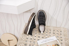 Load image into Gallery viewer, Luxury Leather Womens Sneakers Spring Shoes New Genuine Leather Casual Women Fashion Flat Girl Student Shoes Comfortable Women's Casual Flats Elegant Soft Walking Sneakers
