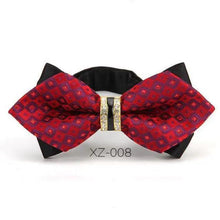 Load image into Gallery viewer, Luxury Men Polyester Bowtie Fashionable Bowtie Stylish Design Wedding Parties Bowties
