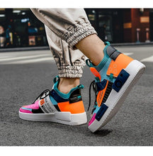 Load image into Gallery viewer, Luxury Mens Sneakers Casual Shoes Modern Trainer Race Off Walking Tennis Breathable Athletic Shoes Men Gym Casual Sneakers Slip On Sport Sneakers
