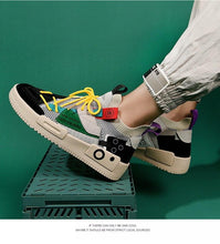 Load image into Gallery viewer, Luxury Mens Sneakers Casual Shoes Modern Trainer Race Off Walking Tennis Breathable Athletic Shoes Men Gym Casual Sneakers Slip On Sport Sneakers
