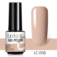 Load image into Gallery viewer, Luxury Metallic Womens Nail Polish Silver Rose Permanent UV Gel Nail Varnish Elegant Luxury Metal Effect More Collor For Girls
