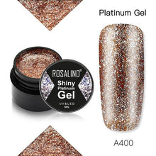Load image into Gallery viewer, Luxury Modern Crystal Shiny Gel Nail Polish Painting Nails Art Design Diamond Manicure Gel Luxury Design For Women and Girls
