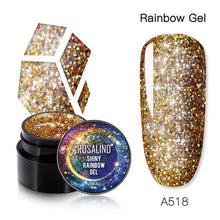 Load image into Gallery viewer, Luxury Modern Crystal Shiny Gel Nail Polish Painting Nails Art Design Diamond Manicure Gel Luxury Design For Women and Girls
