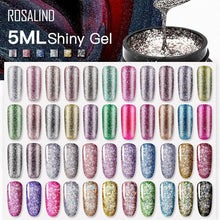 Load image into Gallery viewer, Luxury Modern Crystal Shiny Gel Nail Polish Painting Nails Art Design Diamond Manicure Gel Luxury Design For Women and Girls
