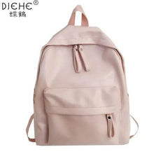 Load image into Gallery viewer, Luxury Modern Women Unique Style Women Backpack Leather School Bag For Teengers Gilrs Large capacity PU Travel backpack
