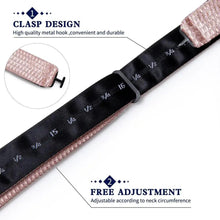 Load image into Gallery viewer, Luxury Pink Solid Men Bow Tie Silk Business Wedding Elegant Bowtie For Men Unique Desing For Every Occasion
