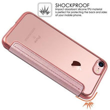 Load image into Gallery viewer, Luxury Slim Leather Wallet Flip Case For iPhone 14 Pro 13 12 Card Holder Cover Shock-Absorption Anti-Scratch Bumper Back Cover for New iPhone
