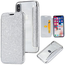 Load image into Gallery viewer, Luxury Slim Leather Wallet Flip Case For iPhone 14 Pro 13 12 Card Holder Cover Shock-Absorption Anti-Scratch Bumper Back Cover for New iPhone
