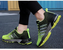 Load image into Gallery viewer, Luxury Sport Mens Sneakers Mesh Breathable Casual Men Shoes Comfortable Non-Slip Shock Absorption Light Outdoor Walking Comfortable Running Sneakers
