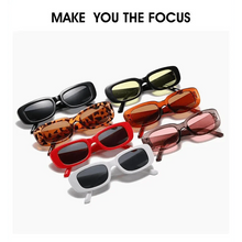Load image into Gallery viewer, Luxury Square Black Women Retro Vintage Sunglasses Small Rectangle Female Sun Glasses Vintage Design Eyewear
