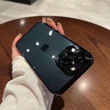 Load image into Gallery viewer, Luxury Square Transparent Case For iPhone  11 Pro Max Mini XR X XS Max 8 7 Plus Silicone Cover Protection Non-Yellowing Shockproof Phone Case for iPhone Elegant Transaprent Design For Iphone
