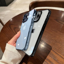 Load image into Gallery viewer, Luxury Square Transparent Case For iPhone  11 Pro Max Mini XR X XS Max 8 7 Plus Silicone Cover Protection Non-Yellowing Shockproof Phone Case for iPhone Elegant Transaprent Design For Iphone
