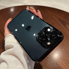 Load image into Gallery viewer, Luxury Square Transparent Case For iPhone  11 Pro Max Mini XR X XS Max 8 7 Plus Silicone Cover Protection Non-Yellowing Shockproof Phone Case for iPhone Elegant Transaprent Design For Iphone
