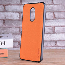 Load image into Gallery viewer, Luxury Textile Cloth Leather Skin Phone Case Cover For Xiaomi Redmi 5 5 Plus Luxury Textile Leather Skin Soft Hard Cover For Xiaomi Redmi 5 Plus Case Shockproof Durable Material Vintage New Design Leather Phone Case
