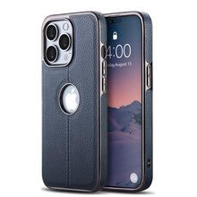 Load image into Gallery viewer, Luxury Texture Leather Case for iPhone 14 Pro MAX Plus Case With Hole Silicone Full Protection Back Cover Thin Flexible Soft Grip Luxury PU Leather Cover  Durable Anti-Scratch Full Phone Cases
