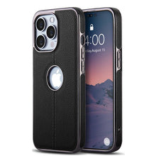 Load image into Gallery viewer, Luxury Texture Leather Case for iPhone 14 Pro MAX Plus Case With Hole Silicone Full Protection Back Cover Thin Flexible Soft Grip Luxury PU Leather Cover  Durable Anti-Scratch Full Phone Cases
