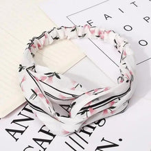 Load image into Gallery viewer, Luxury Women's Headband Vintage Cross Knot Elastic Hair Bands Soft Solid Hairband Girls Hair Accessories Floral Turban Bandanas Head Wrap
