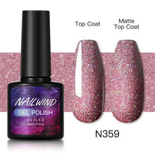 Load image into Gallery viewer, Luxury Womens Colorful Gel Nail Polish 8ml Semi Permanent UV/LED Glossy Effect Popular Design For Women and Girls in Fashion Style
