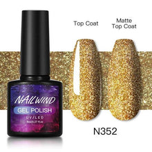 Load image into Gallery viewer, Luxury Womens Colorful Gel Nail Polish 8ml Semi Permanent UV/LED Glossy Effect Popular Design For Women and Girls in Fashion Style
