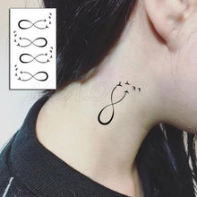 Load image into Gallery viewer, Luxury Womens Different Temporary Waterproof Tattoo Sticker Feather Dandelion Tattoos For Makeup Party
