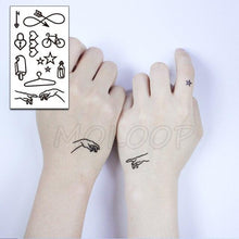 Load image into Gallery viewer, Luxury Womens Different Temporary Waterproof Tattoo Sticker Feather Dandelion Tattoos For Makeup Party
