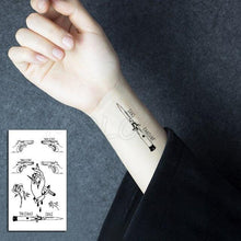 Load image into Gallery viewer, Luxury Womens Different Temporary Waterproof Tattoo Sticker Feather Dandelion Tattoos For Makeup Party
