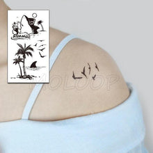 Load image into Gallery viewer, Luxury Womens Different Temporary Waterproof Tattoo Sticker Feather Dandelion Tattoos For Makeup Party
