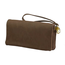 Load image into Gallery viewer, Luxury Women's Leather Clutch Wallet

