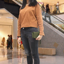 Load image into Gallery viewer, Luxury Women's Leather Clutch Wallet
