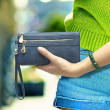 Load image into Gallery viewer, Luxury Women's Leather Clutch Wallet
