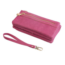 Load image into Gallery viewer, Luxury Women's Leather Clutch Wallet
