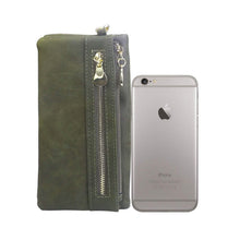 Load image into Gallery viewer, Luxury Women's Leather Clutch Wallet
