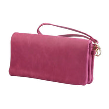 Load image into Gallery viewer, Luxury Women's Leather Clutch Wallet
