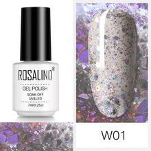 Load image into Gallery viewer, Luxury Womens Pink Shiny Nail Gel Polish Varnish Permanent UV Gel Popular High Quality Colorful Nail Polish
