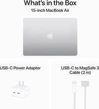 Load image into Gallery viewer, MacBook Air (2024) 15-inch – Apple M3 • 10-Core GPU – 8GB RAM 256GB SSD – 58 Cycles • 100% BH
