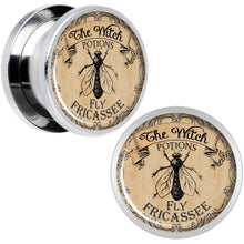 Load image into Gallery viewer, Witches Brew Fly Fricassee Halloween Plug Set  0G to 20mm
