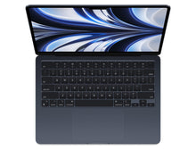 Load image into Gallery viewer, MacBook Air (2022) 13-inch – Apple M2 10-Core GPU – 16GB RAM 512GB SSD | Midnight
